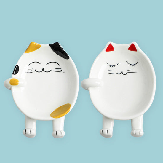 Cartoon Ceramic Pot Lid Rack