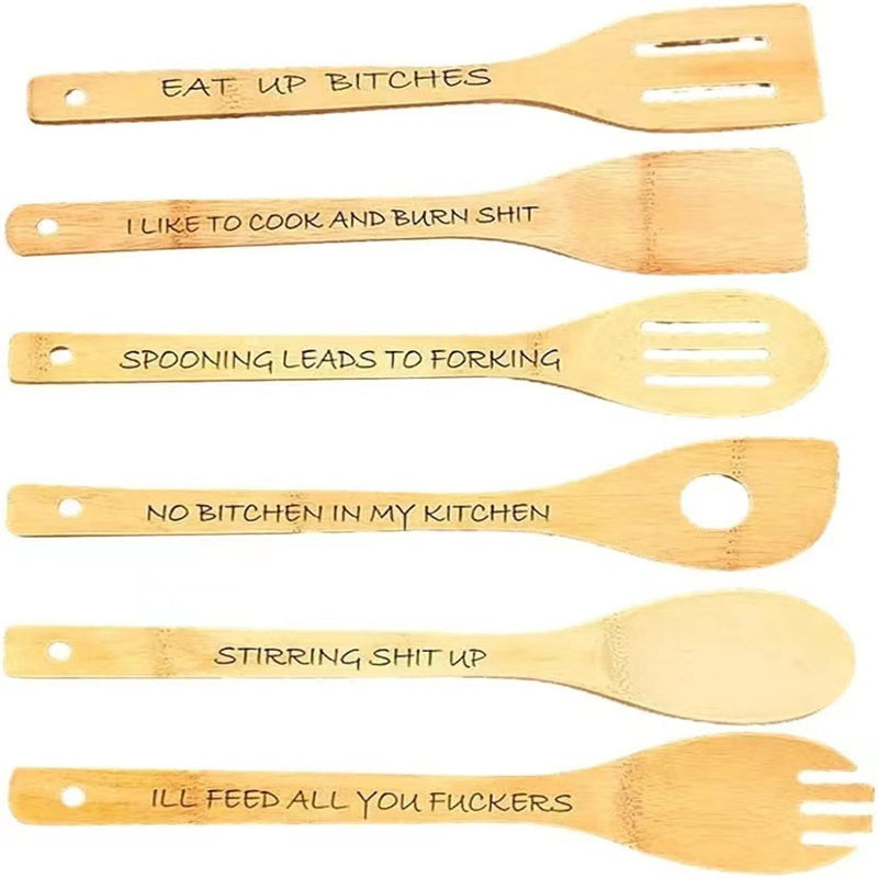 Wooden Spoon 6 Pieces Suit