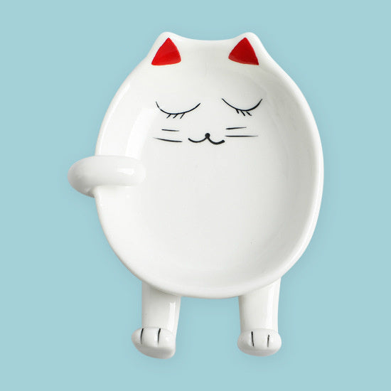 Cartoon Ceramic Pot Lid Rack