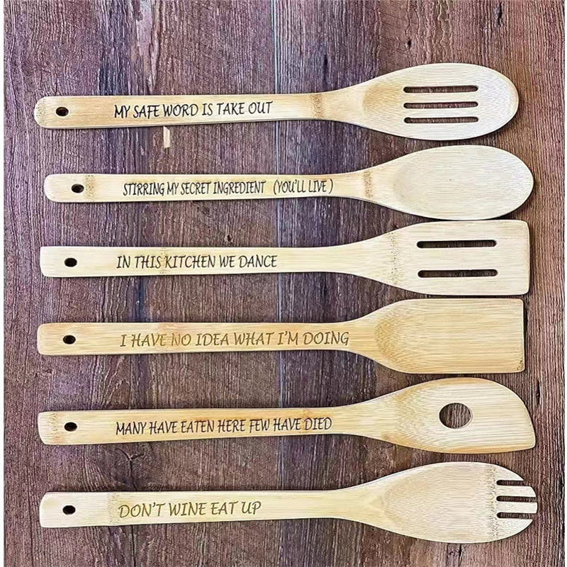 Wooden Spoon 6 Pieces Suit