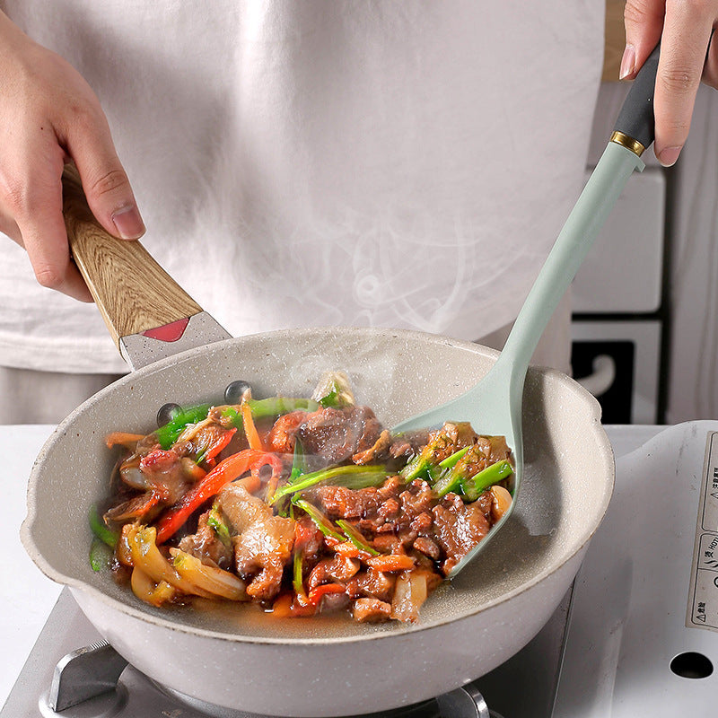 Spatula Non-stick Pan Spatula Soup Spoon Silicone Kitchenware