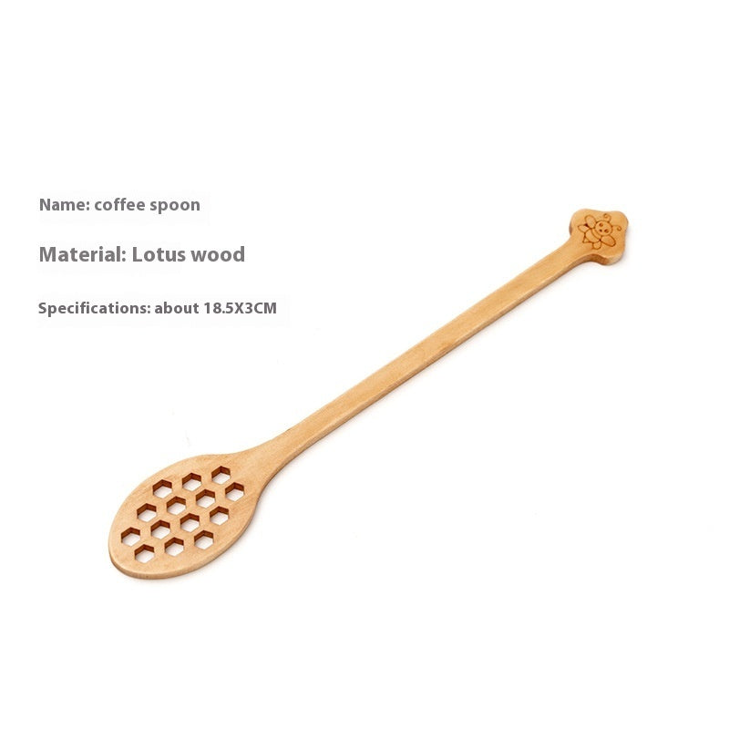 Wooden Honey Spoon Japanese Stirring