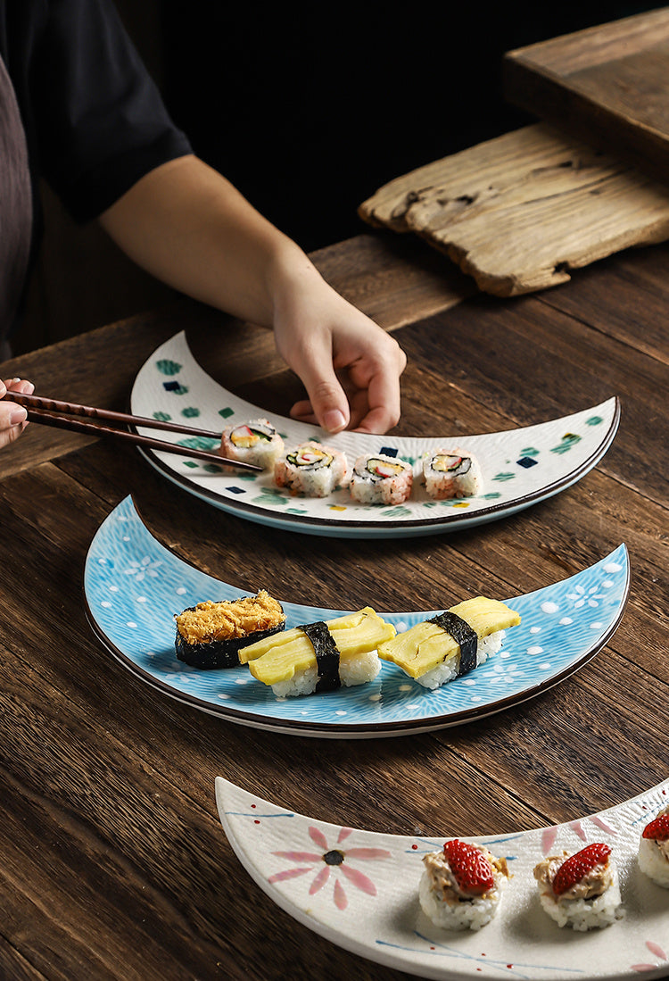 Creative Household Ceramic Plates Sushi Tableware