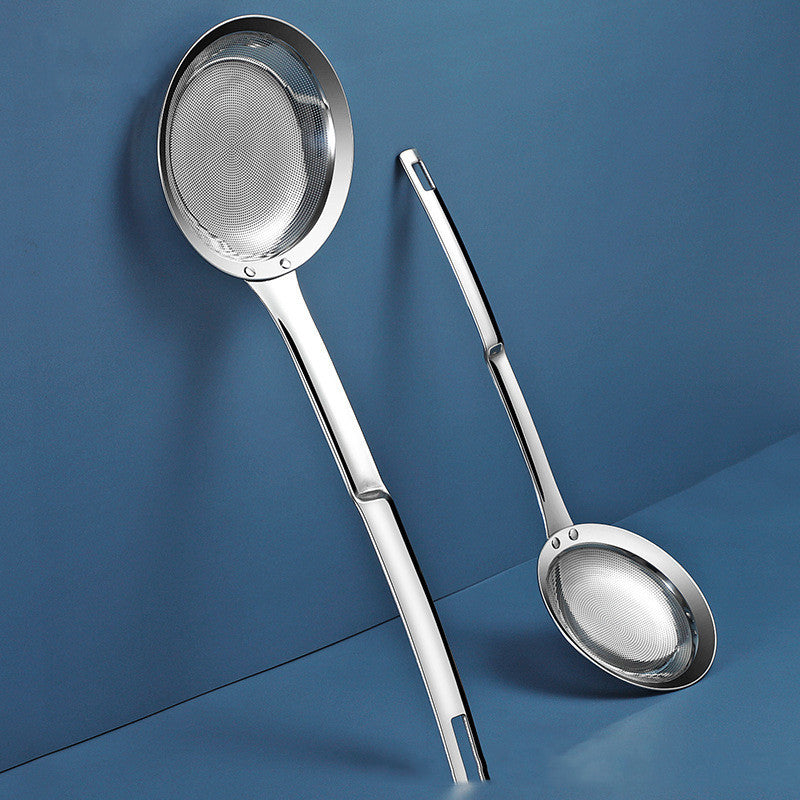 Household Stainless Steel Oil Spoon Strainer