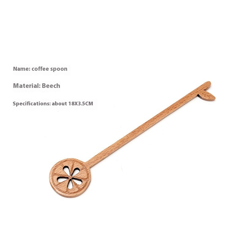 Wooden Honey Spoon Japanese Stirring