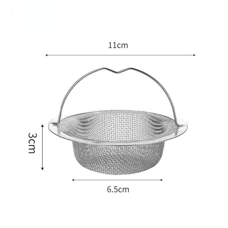 6-Pack Bathroom Mesh Sink Drain Strainer