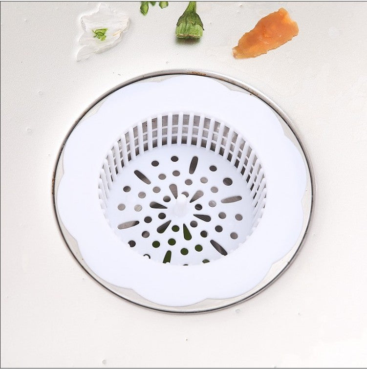 Creative Kitchen Flower-shaped Sink Funnel Strainer