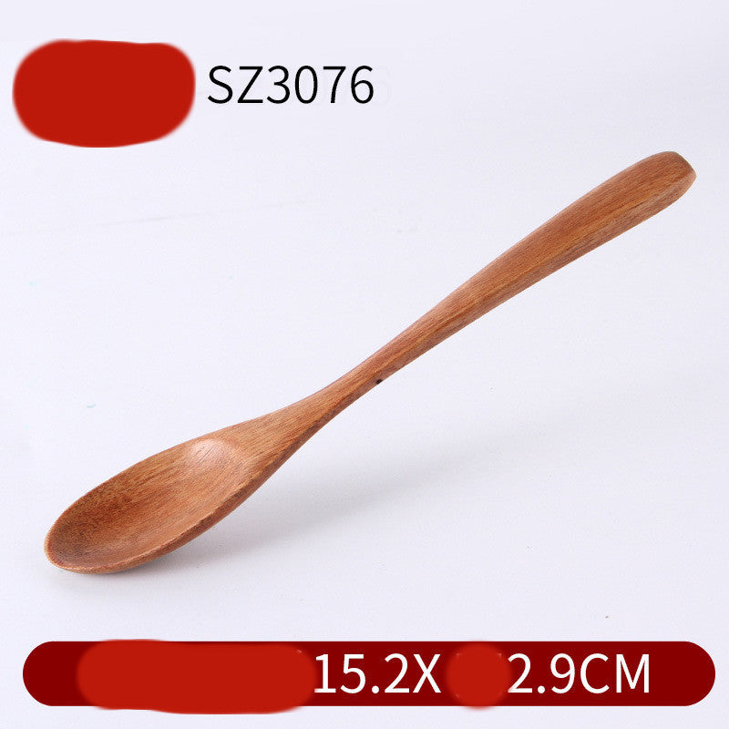 Fashionable Creative Wooden Spoon Dessert Honey Eating