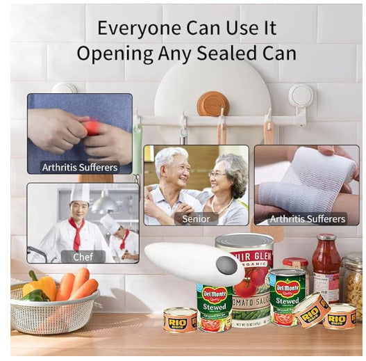 Electric Can Openers Automatic Bottle Opener Kitchen Tin Opener Tools