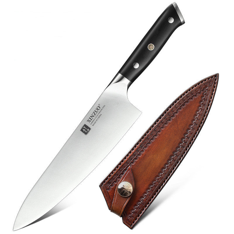Chef Knife Western Style Ox Knife Stainless Steel Chef Cooking Knife Slicing Knife