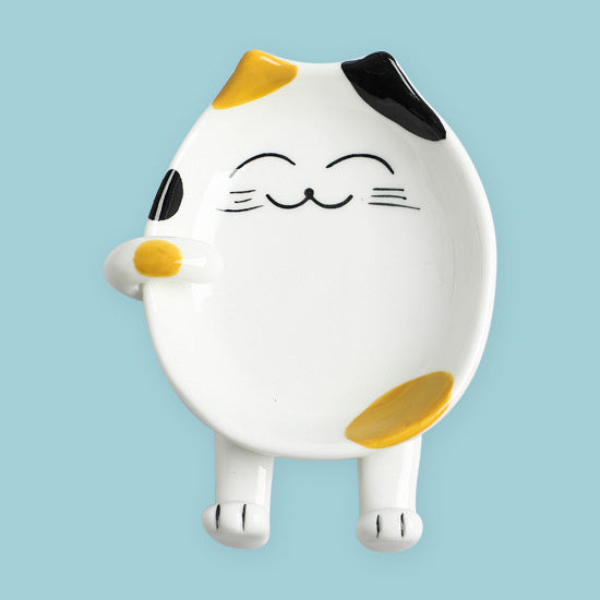 Cartoon Ceramic Pot Lid Rack