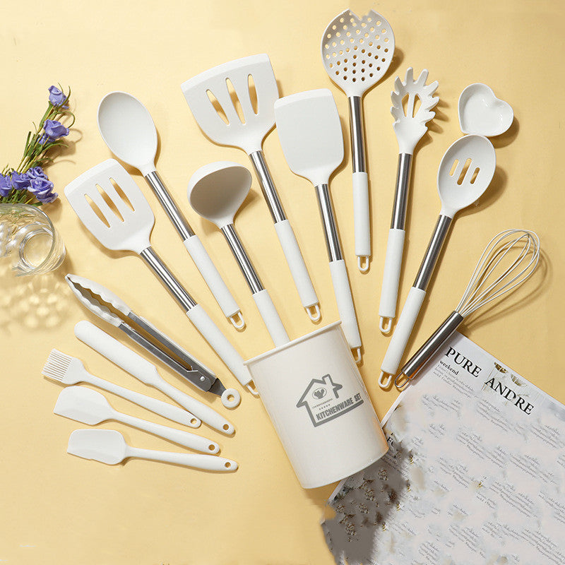 Non Stick Pot Silicone Spatula High-temperature Resistant Silicone Kitchenware