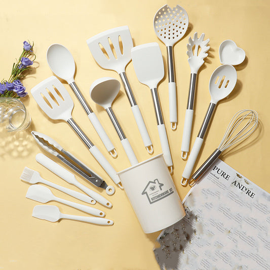 Non Stick Pot Silicone Spatula High-temperature Resistant Silicone Kitchenware