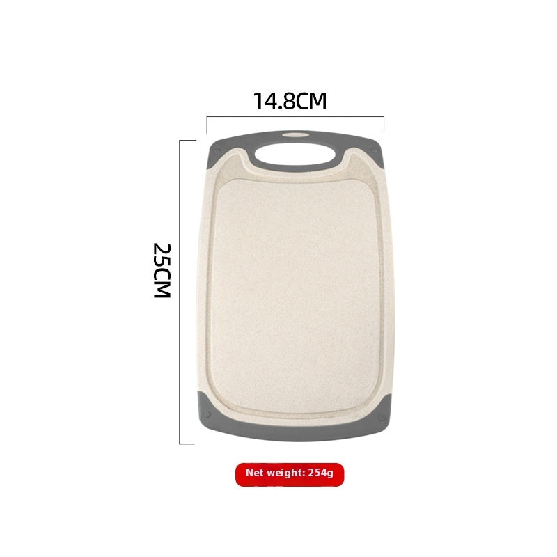 Wheat Straw Cutting Board Double-sided Cutting Board Three-piece Cutting Board