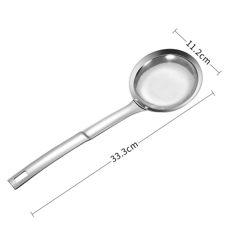 Household Stainless Steel Oil Spoon Strainer