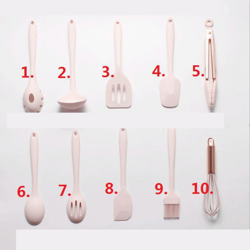 Silicone Whisk Baby Food Supplement Set