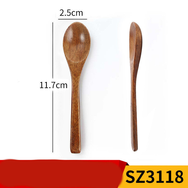 Fashionable Creative Wooden Spoon Dessert Honey Eating