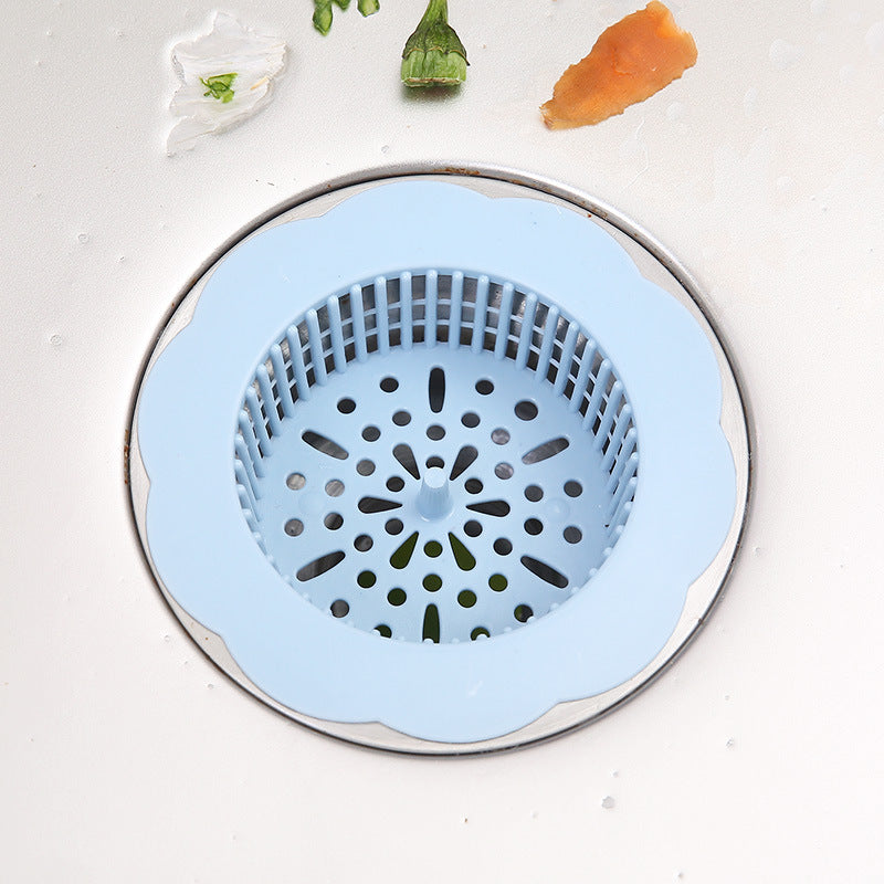 Creative Kitchen Flower-shaped Sink Funnel Strainer