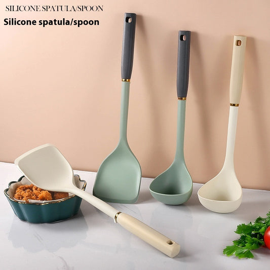 Spatula Non-stick Pan Spatula Soup Spoon Silicone Kitchenware